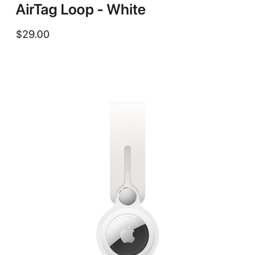 NWT Apple Air Tag Loop